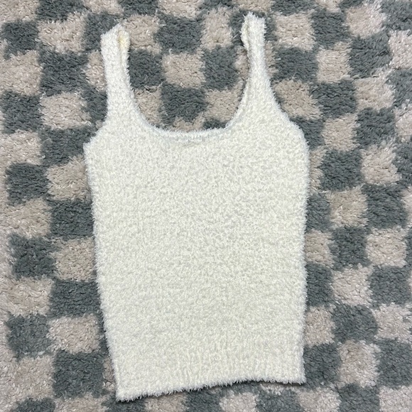 SKIMS | cozy knit tank in color bone size XXS/XS - Picture 2 of 3